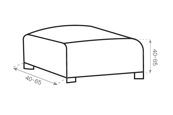 Hockerhoes Milan - Afbeelding 2