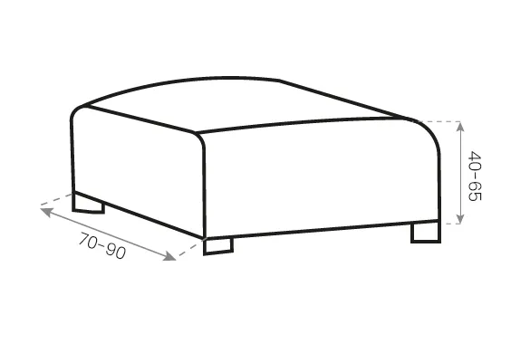 Hockerhoes Milan - Afbeelding 3