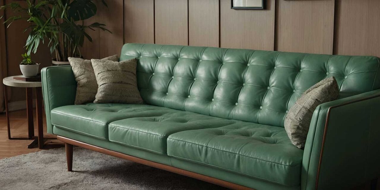 Help! Mijn kunstleren bank laat los… Wat nu?