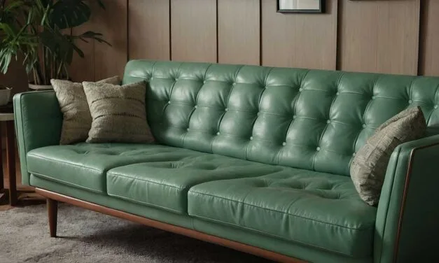 Help! Mijn kunstleren bank laat los… Wat nu?