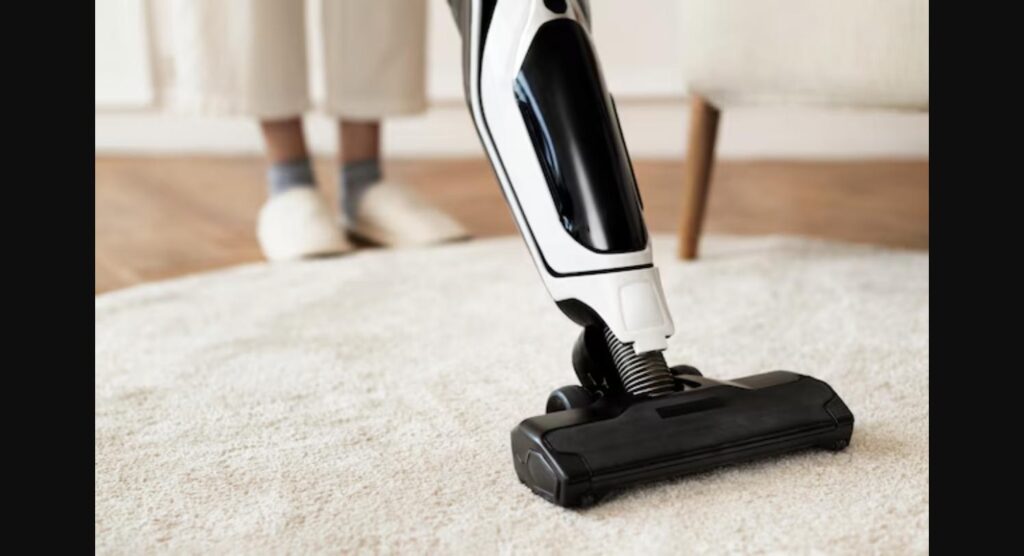 Vloerkleed reinigen met stofzuiger tapijt schoonmaken